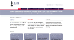 Desktop Screenshot of cxo-advisor.co.za